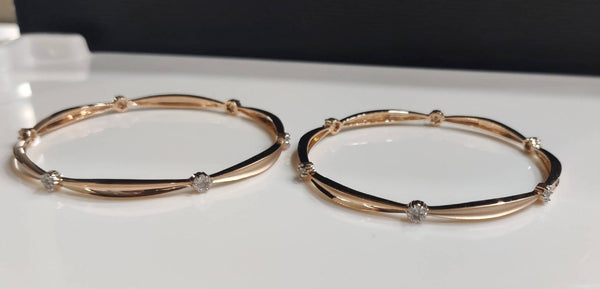 Rose Gold Bangles