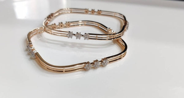 Rose Gold Bangles