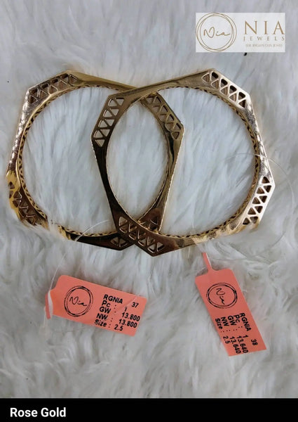 Rose Gold Bangles