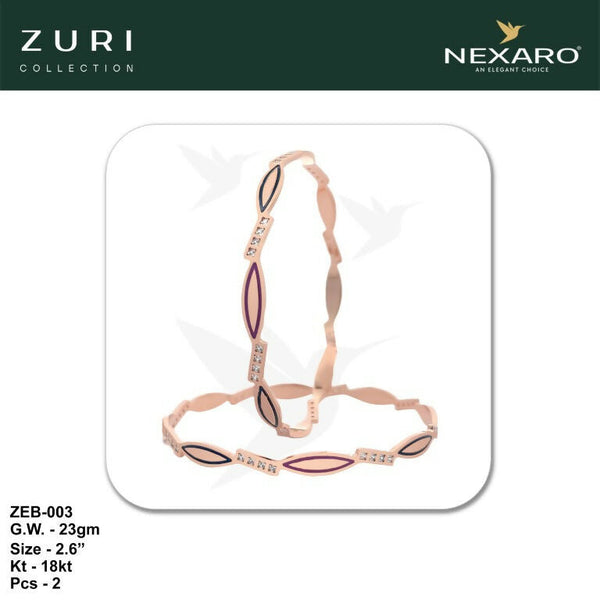 ZEB-003 Enamel Bangles