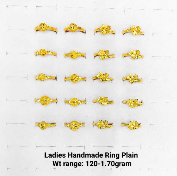 Ladies Handmade Ring Plain
