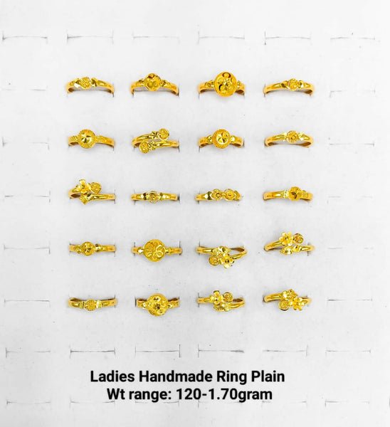 Ladies Handmade Ring Plain