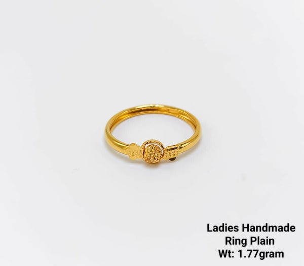 Ladies Handmade Ring Plain