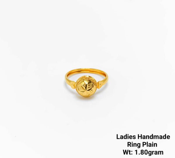 Ladies Handmade Ring Plain