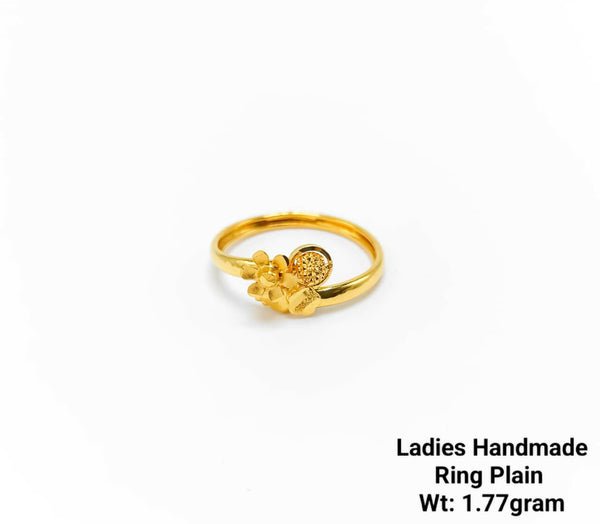 Ladies Handmade Ring Plain