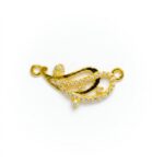 Elegant Swan Curve Mangalsutra Pendant with Sparkling Designer Finish