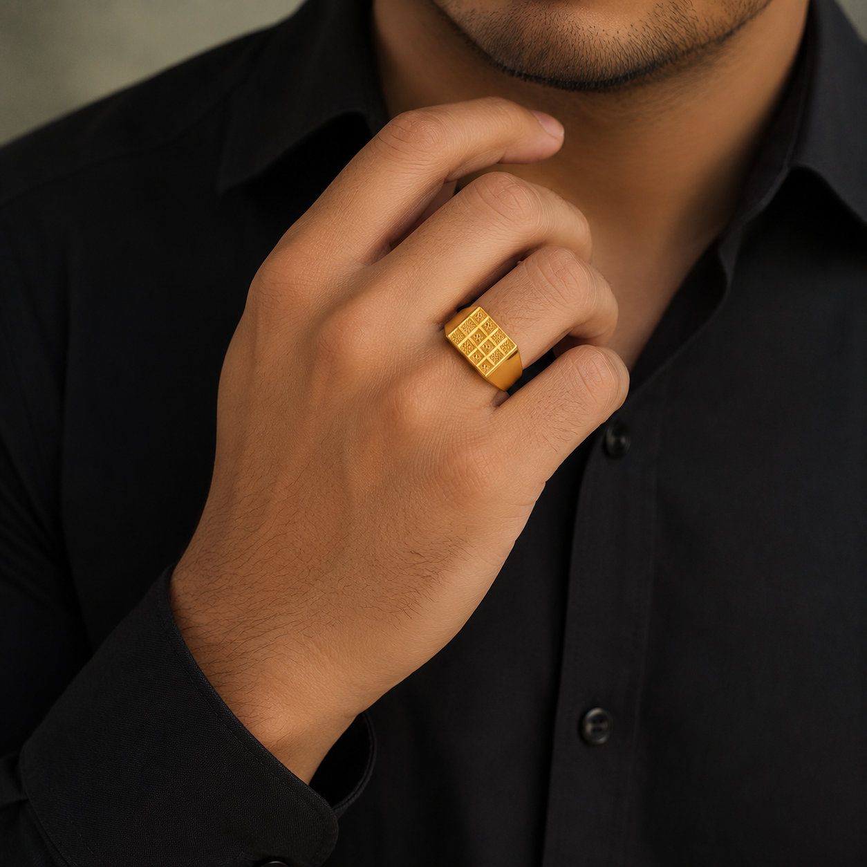 Gent's Ring Plain | Maniratnam Jewellers