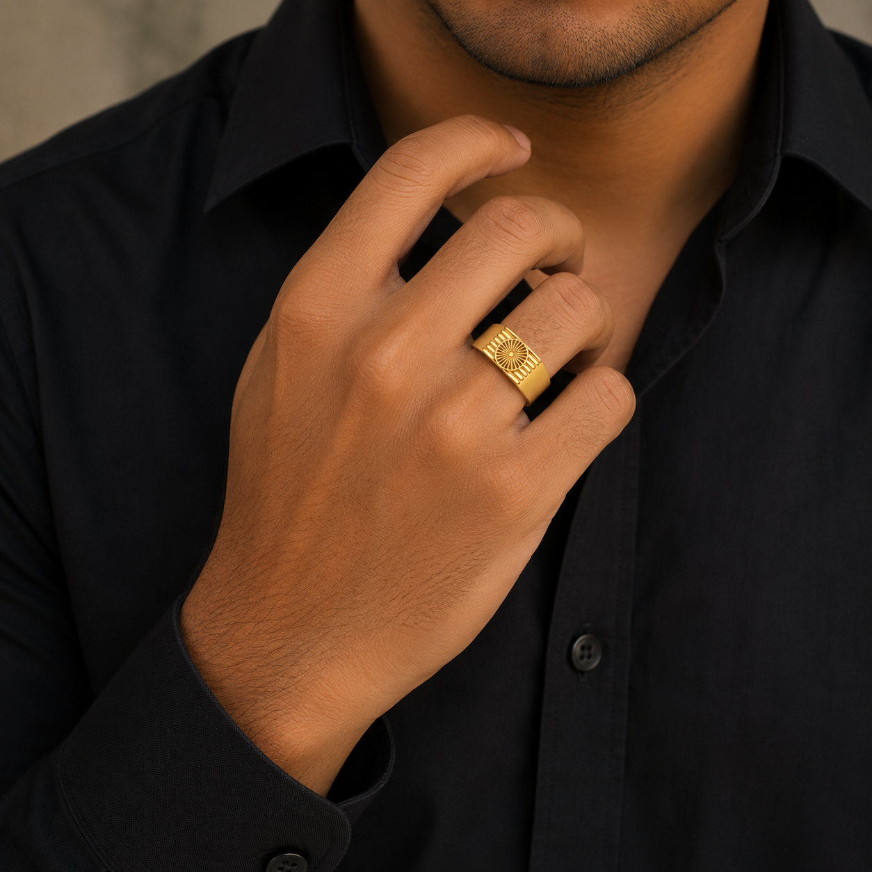 Gents Ring Plain | Maniratnam Jewellers