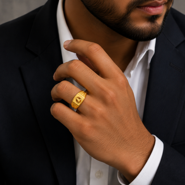 Prestige Emblem Signet Gents Ring