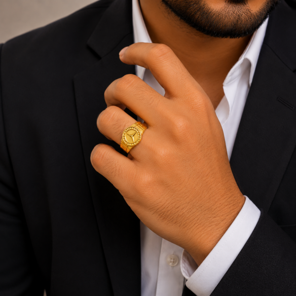Elite Heritage Emblem Gents Ring