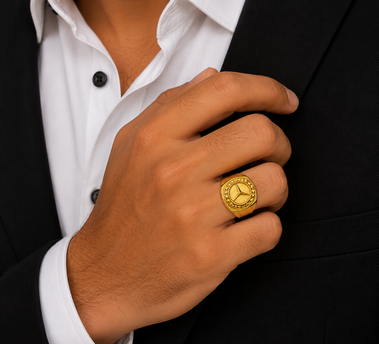 Royal Crest Signature Designer Gents Ring