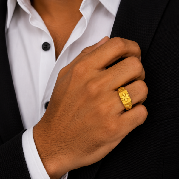 Victory Emblem Designer Gents Ring