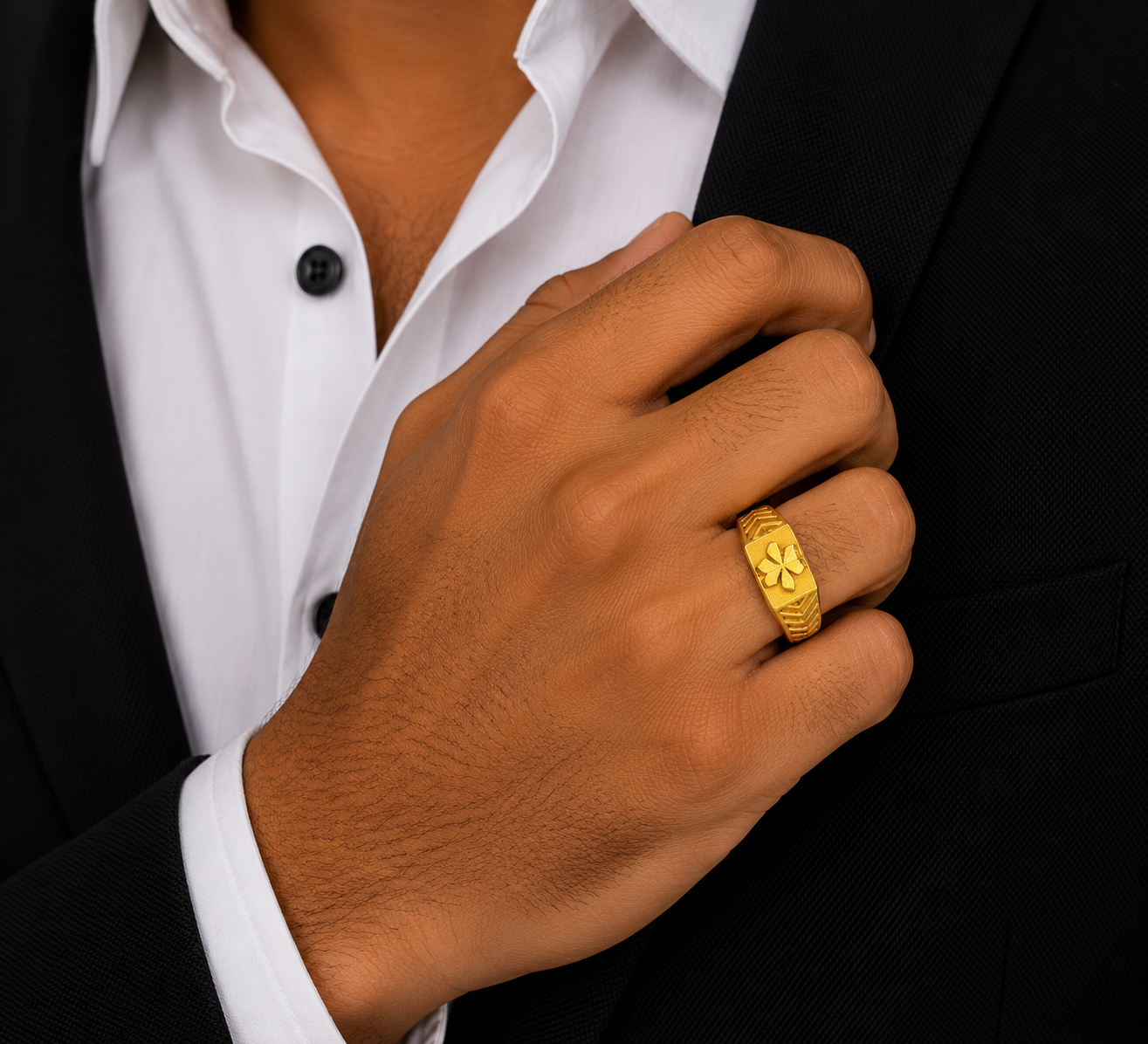 Victory Emblem Designer Gents Ring