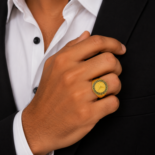 Imperial Medallion Designer Gents Ring