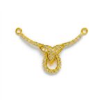 Elegant Infinity Loop Mangalsutra Pendant with Luxury Designer Finish