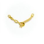 Elegant Infinity Blossom Mangalsutra Pendant with Sparkling Designer Finish
