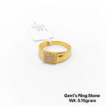 Gent's Ring Stone